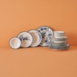 Bella Maison Bleu Blanc Porselen 24 Parça 6 Kişilik Yemek Takımı Mavi - Görsel 5