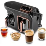 Karaca Hatır Plus Barista Steel 6 In 1 Çelik Cezveli Konuşan Közde Türk Kahve Makinesi Black Copper - Görsel 2