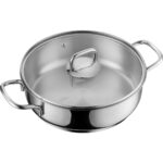 Emsan Gourmet Tencere 22 cm Cam Kapaklı Ergonomik Saplı Kolay Temizlik Özelliği