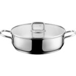 Emsan Gourmet Tencere 22 cm Cam Kapaklı Ergonomik Saplı Kolay Temizlik Özelliği - Görsel 2