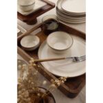 Kütahya Porselen Moderna 14 Parça 6 Kişilik Kahvaltı Takımı Tarçın - Görsel 4