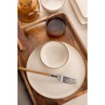 Kütahya Porselen Moderna 14 Parça 6 Kişilik Kahvaltı Takımı Tarçın - Görsel 5