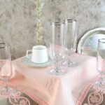 Aryıldız Rona Flut 6’lı Kahve Yanı Su Bardağı Platin 170 ml - Görsel 2