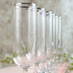 Aryıldız Rona Flut 6’lı Kahve Yanı Su Bardağı Platin 170 ml - Görsel 5