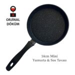 Nishev Döküm Tek Kişilik Mini Yumurta / Sos ve Pancake Tavası - 14 cm