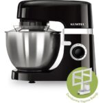 Kumtel Siyah Hamur Yoğurma 1800WATT 4.5lt Dondurma Yapma Aprt. Sm-02