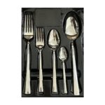 Arsel Arsel-Nergis Milas Sade 30 Parça 6 Kişilik Çatal Kaşık Seti