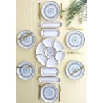 Venüs Home Blue Eyes 6 Kişilik 17 Parça Kahvaltı Takımı