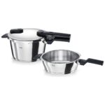 Fissler Vitaquick Glossy Düdüklü Tencere 4,5+2,5 Litre