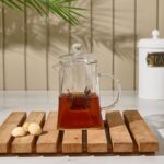 Chef Star Borosilikat Cam Demlik - Şeffaf - 750 ml - Görsel 5