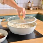 Karaca x Refika Swiss Crystal Almond Cream Indüksiyon Tabanlı 7 Parça Tencere Seti - Görsel 5