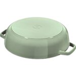 Staub La Cocotte 28 cm  Demir Döküm Sote Tenceresi Chistera Adaçayı - Görsel 4