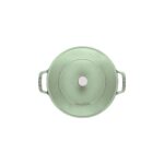 Staub La Cocotte 28 cm  Demir Döküm Sote Tenceresi Chistera Adaçayı - Görsel 5