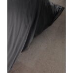 Madame Coco Manon King Size  Pamuk Ranforce Düz Nevresim - Antrasit - Görsel 4