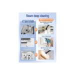 Deanb 9in1 1350W 550ML Kapasite 3mt Kablo 120° Ev Mutfak Ofis Araç Içi Otel Buharlı Temizleme Makinası - Görsel 2