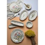 Tabak Evi Porselen Fulya Buket Kahvaltı Takımı 6 Kişilik 14 Parça