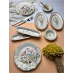 Tabak Evi Porselen Fulya Buket Kahvaltı Takımı 6 Kişilik 14 Parça - Görsel 2