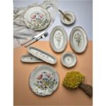 Tabak Evi Porselen Fulya Buket Kahvaltı Takımı 6 Kişilik 14 Parça - Görsel 5