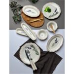 Tabak Evi Porselen Fulya Lavanta Kahvaltı Takımı 6 Kişilik 14 Parça - Görsel 2