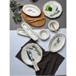 Tabak Evi Porselen Fulya Lavanta Kahvaltı Takımı 6 Kişilik 14 Parça - Görsel 3