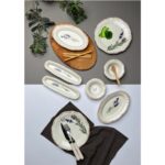 Tabak Evi Porselen Fulya Lavanta Kahvaltı Takımı 6 Kişilik 14 Parça - Görsel 4