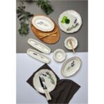 Tabak Evi Porselen Fulya Lavanta Kahvaltı Takımı 6 Kişilik 14 Parça - Görsel 5