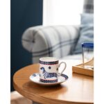 Madame Coco Damien 2'li Kahve Fincan Takımı - Renkli - 90 ml