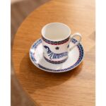 Madame Coco Damien 2'li Kahve Fincan Takımı - Renkli - 90 ml - Görsel 2