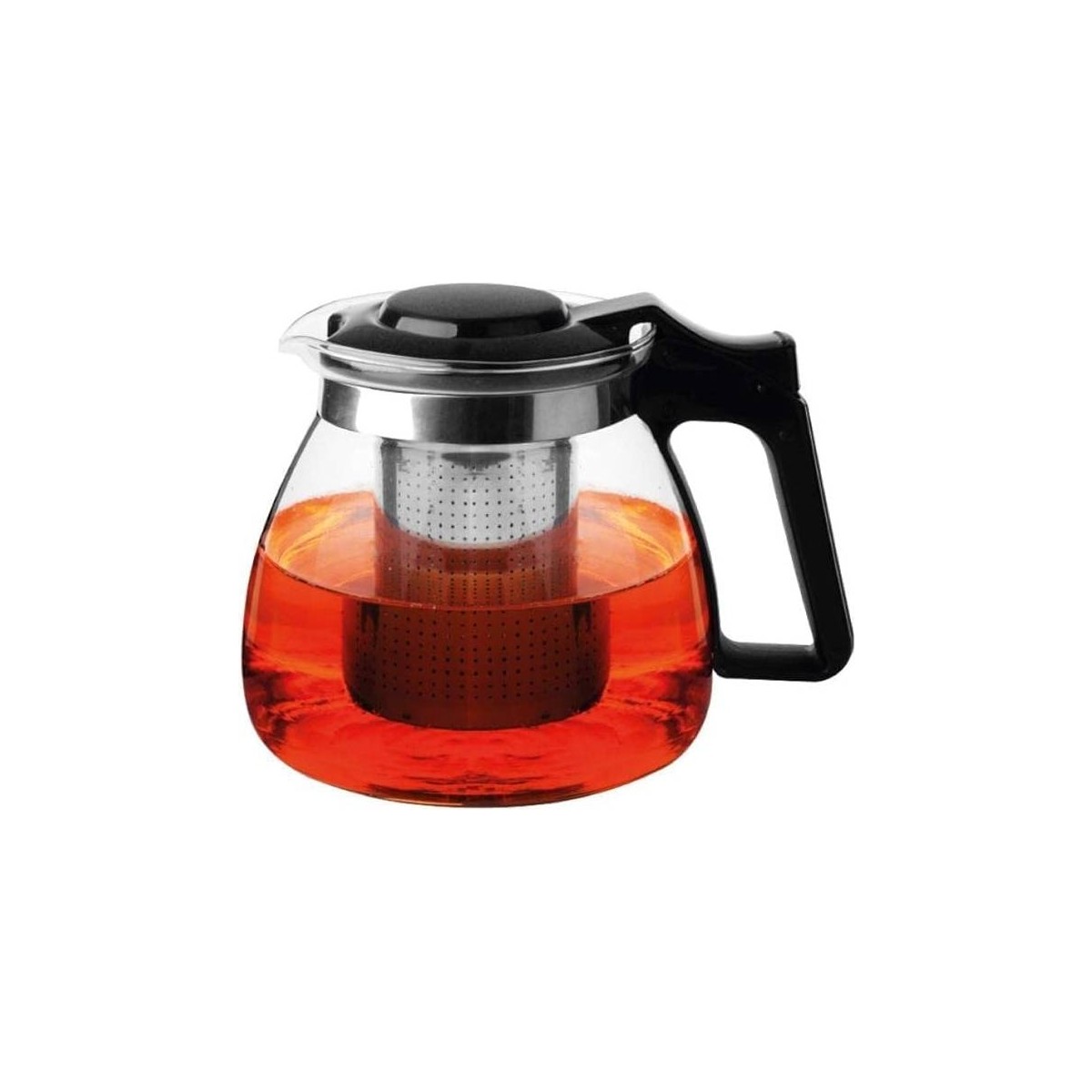 110000796462312.jpg Astera Isıya Dayanıklı Borosilikat Cam Demlik, Kendinden Süzgeçli 1500 Ml) - Görsel 1