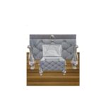 Sonem Çeyiz Sandık Nişan Bohça Damat Gelin Sandığı 2'li 0605 - Görsel 3