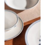 Madame Coco Marcel 6 Kişilik 24 Parça Yemek Takımı - Mavi/beyaz - Görsel 5