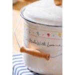 Acar Emaye Kaplama Yoğurt Tenceresi - Dayanıklı Metal, 20 cm, 5 Litre - Görsel 2