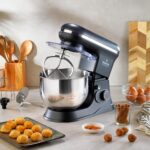 Schafer Prochef Master Standlı Mikser 1500W, 5 L Paslanmaz Çelik Hazne, LED Ekranlı, 6 Hız Ayarlı, Gümüş Renk