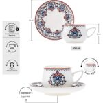 Karaca Nakkaş 6 Kişilik Kahve Fincanı Takımı 100 ml - Görsel 2