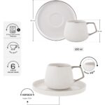 Karaca Saturn Platin 6 Kişilik Kahve Fincanı Takımı 100 ml - Görsel 2