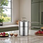 Karaca Fondü Indüksiyon Tabanlı Çelik Tencere Seti 14 cm