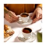 Nehir Nazenin 6 Kişilik 12 Parça Porselen Kahve Fincan Takımı - Görsel 2