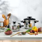 Schafer In-Safe 2 Li Düdüklü Tencere Seti 4 Parça-Siyah