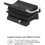 Feris Döküm Tost Makinesi Siyah - Görsel 3