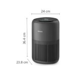 Philips AC0951/13 900 Serisi Hava Temizleyici, 65 m2'ye Kadar Etkili, HEPA ve Aktif Karbon Filtresi, 250 m3/sa Temiz Hava Hızı (CADR), - Görsel 2