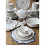 Rossev Yemek Takımı Tıffany Blue 58 Parça 12 Kişilik - Görsel 2