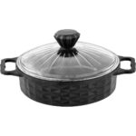 Miapadella Granit Döküm 26 cm Basık Karnıyarık Pilav Tenceresi