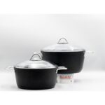 Bonera Pro-Plus 24cm Tekli Titanyum Kaplama Tencere - Görsel 3