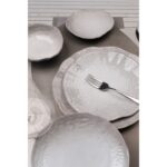 Kütahya Porselen Mezolit İONA-RG06 27 Parça 6 Kişilik Yemek Takımı - Görsel 2