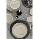 Kütahya Porselen Moderna Platin File 26 Parça 6 Kişilik Bone Porselen Yemek Takımı