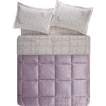 Puffy Alyson Çift Kişilik Threefy Uyku Seti - Kül Moru - Görsel 4