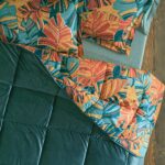 Puffy Elody Çift Kişilik Threefy Uyku Seti - Petrol - Görsel 3