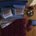 Puffy  Puffy Afton Çift Kişilik Threefy Uyku Seti - Bordo