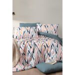 My Story Lastikli Çarşaflı Tek Kişilik Nevresim Takımı Shap