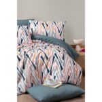 My Story Lastikli Çarşaflı Tek Kişilik Nevresim Takımı Shap - Görsel 2